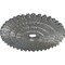 Ekena Millwork Eryn Ceiling Medallion (Fits Canopies up to 4"), Hand-Painted Silver, 24 3/4"OD x 3 1/4"ID x 1 7/8"P CM24ENSLS - alternate 2